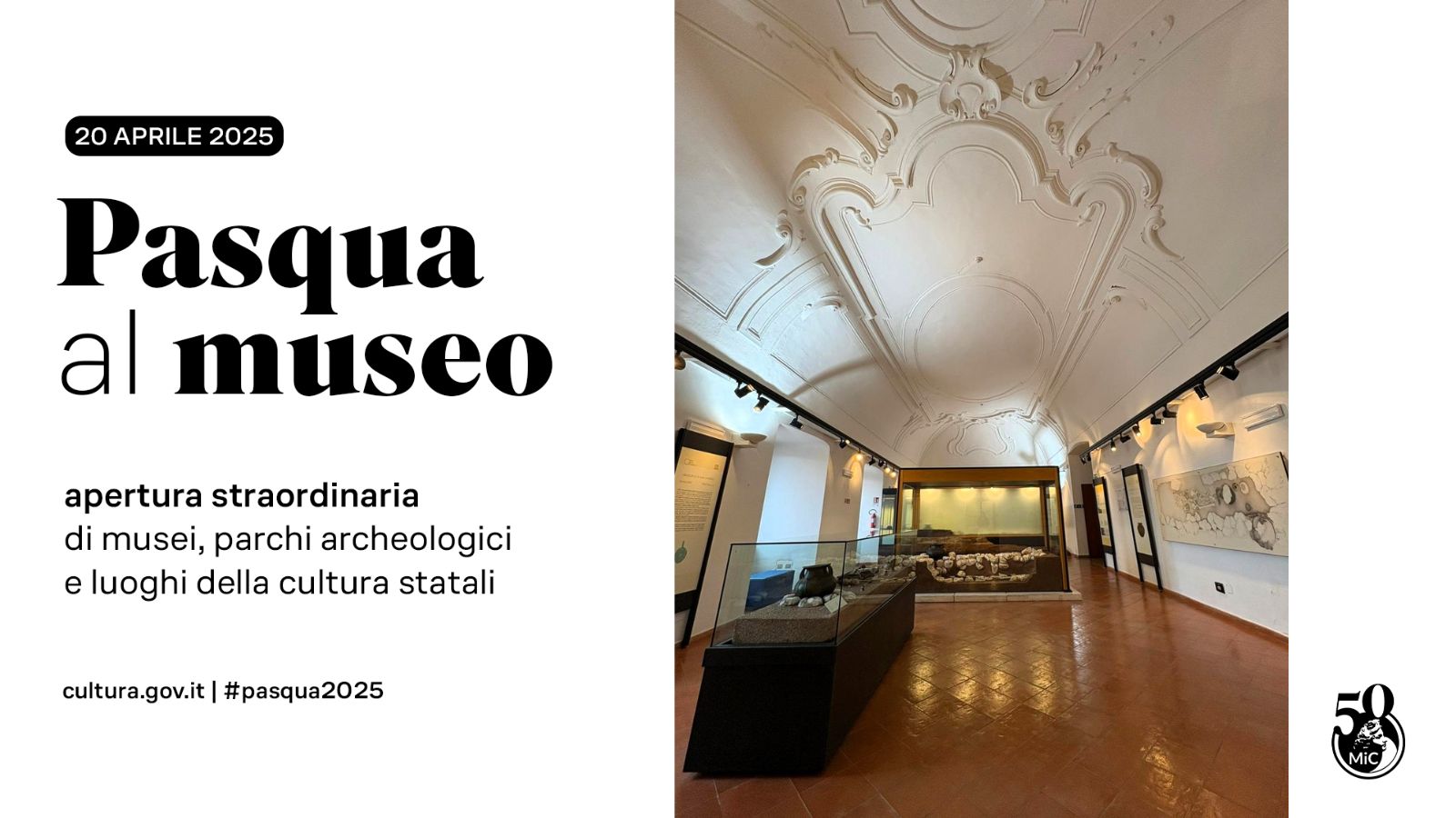 Pasqua 2025 al Museo archeologico nazionale di Eboli